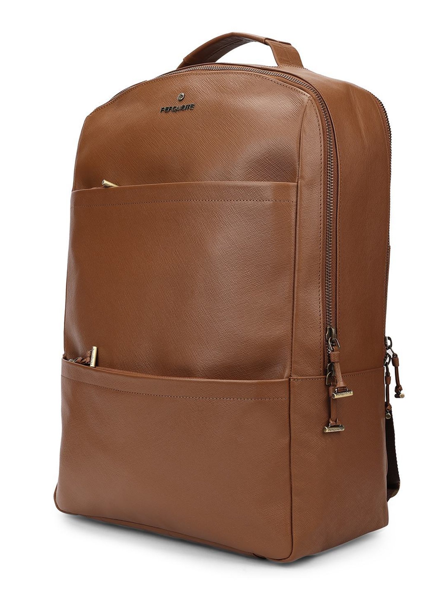 PERQUISITE DOMINO 30 Brown Medium Backpack