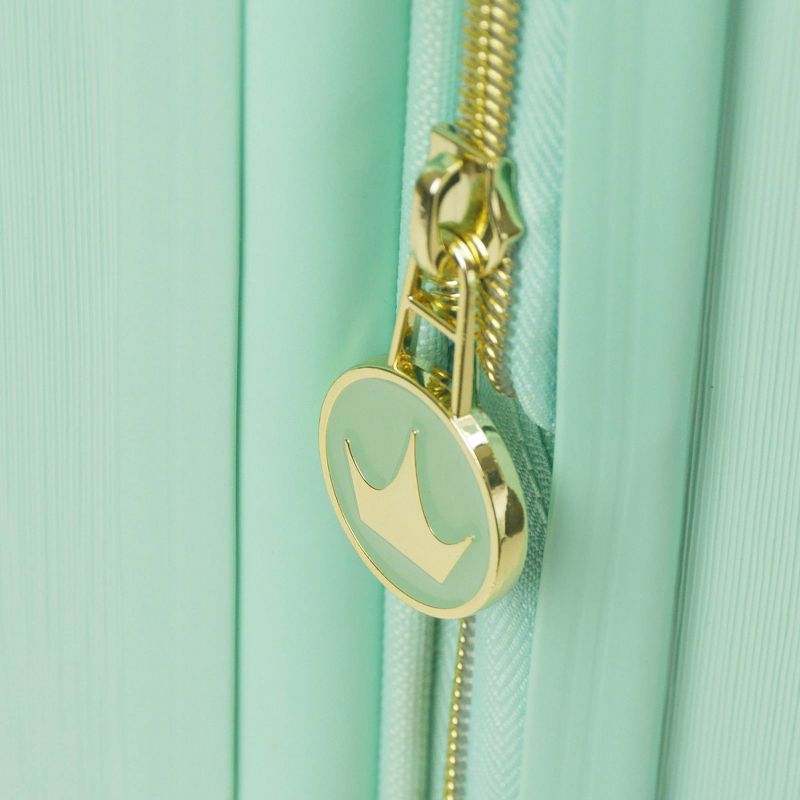 FUL Disney Princess Ariel The Little Mermaid 21" Carry On Hardside Spinner Suitcase - Teal