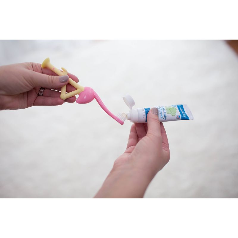 Dr. Brown's Toddler Toothbrush - Flamingo