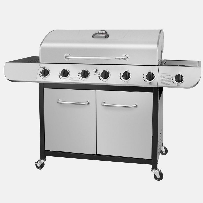 Classic 6-Burner LP Stainless Steel Gas Grill Model SG6002 - Royal Gourmet