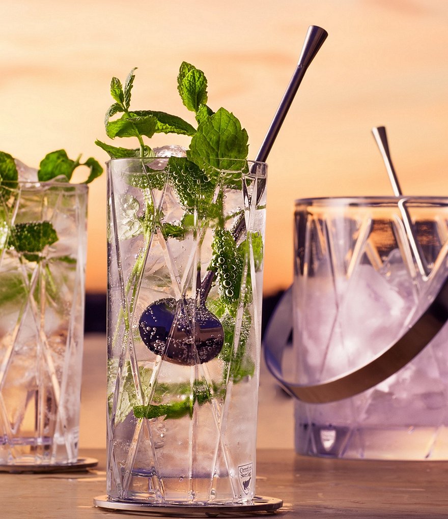 Orrefors City Highball, Set of 4