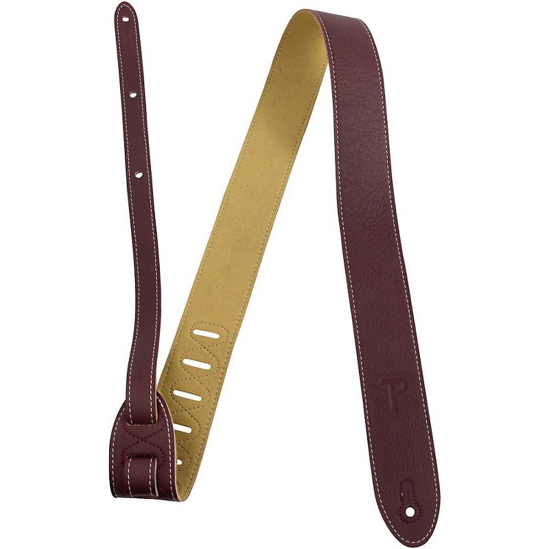 Perri's Leather Guitar Strap Burgundy 2 in.