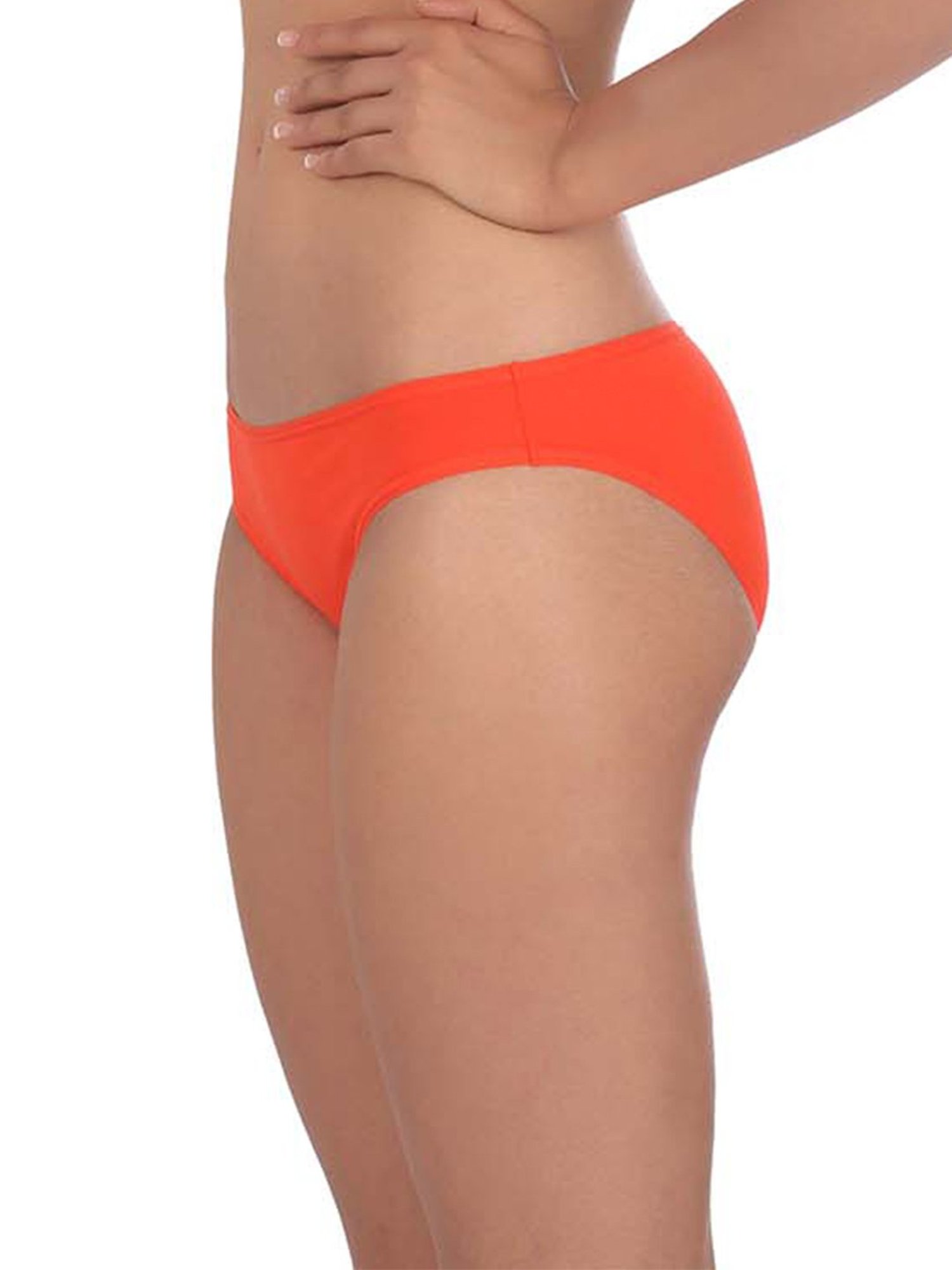 Triumph Multicolor Stretty Cotton Seamless Mini Brief - Pack Of 3