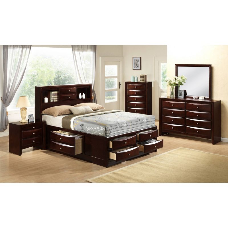 4pc Twin Radiance Platform Bed Bundle Natural Maple/White - Nexera - Nexera