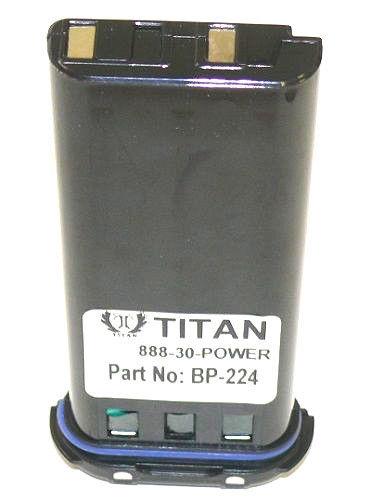 High Quality Icom BP224 Ni-Cad Battery 7.5hrs Operating Time For M2 M32 & GM1600