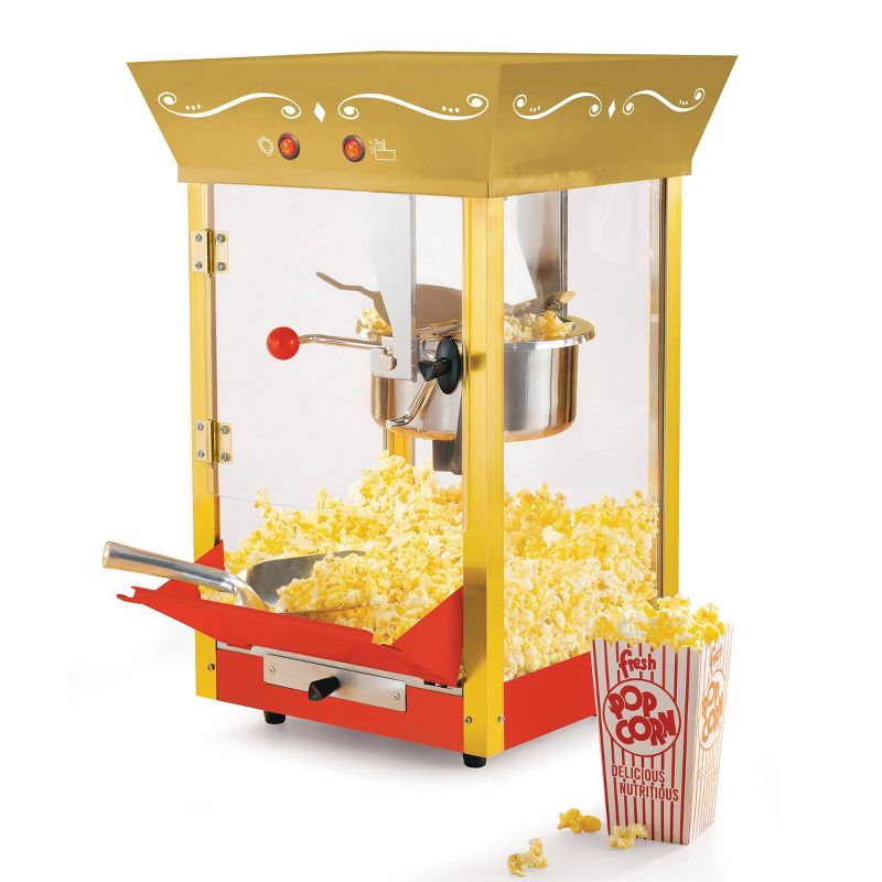 Nostalgia 53" Vintage Commercial Popcorn Cart - CCP525RG