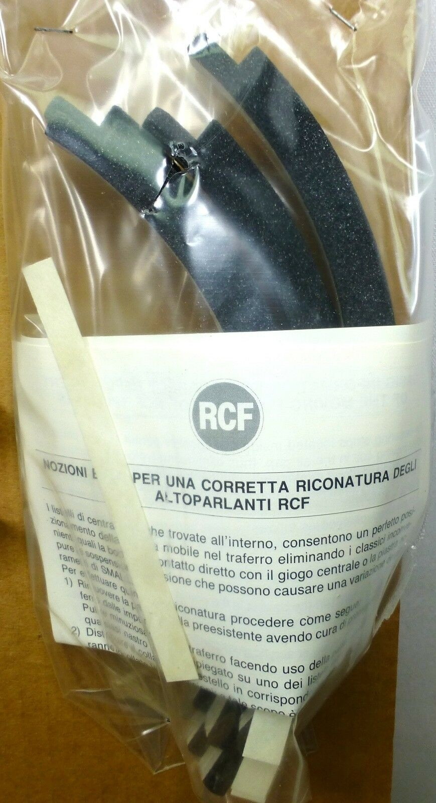 New !Original Factory Store Stock ! RCF L8L750RK 8" Speaker Re-Cone Kit.(4ohm)