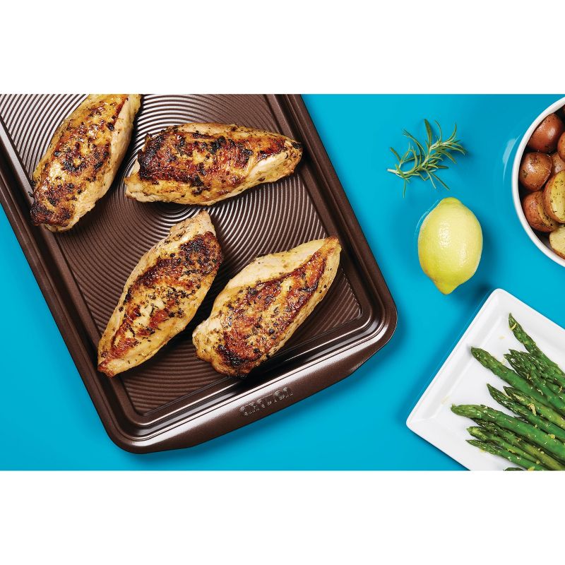 Circulon 2pc Nonstick Cookie Sheet Set Merlot