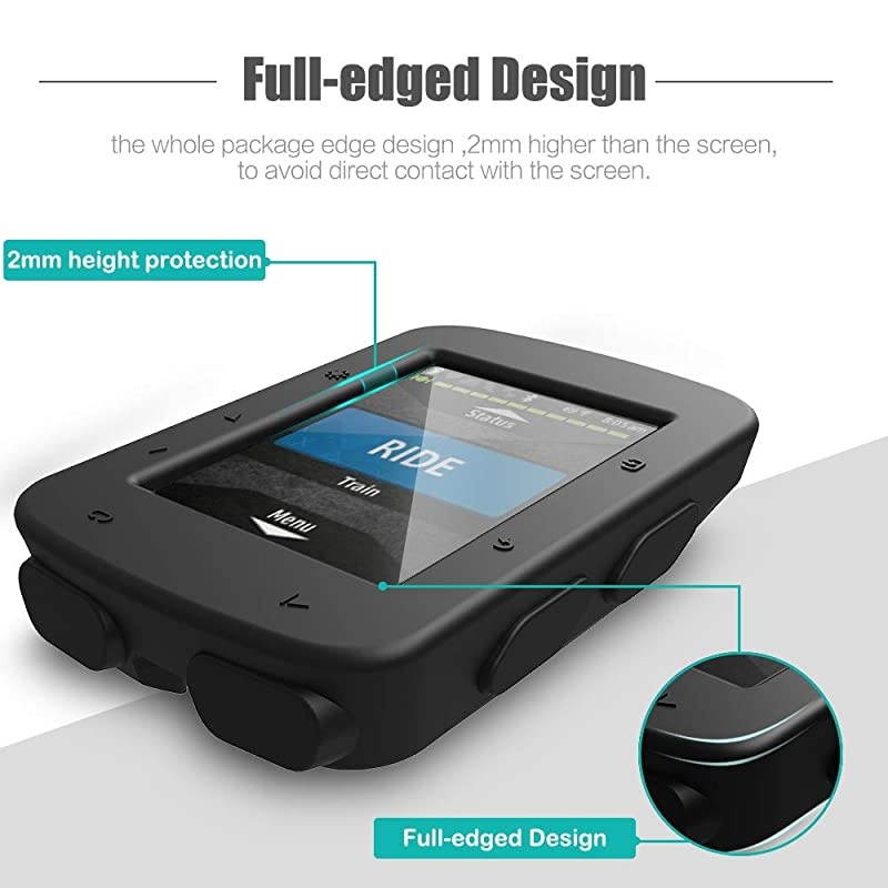 Case for Garmin Edge 520 Plus Silicone Protective Cover GPS Bike Computer Accessories