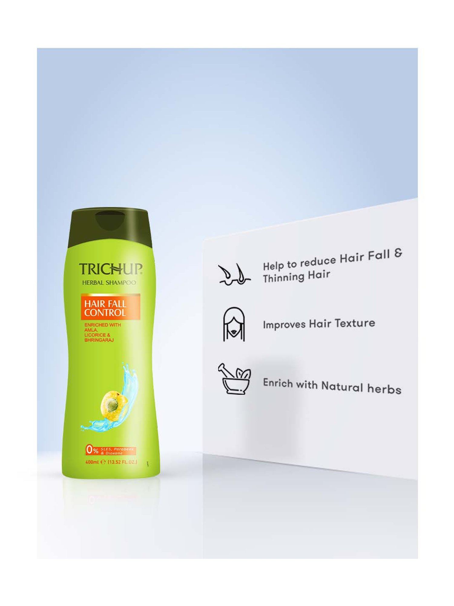 Trichup Hairfall Control Shampoo - 400 ml