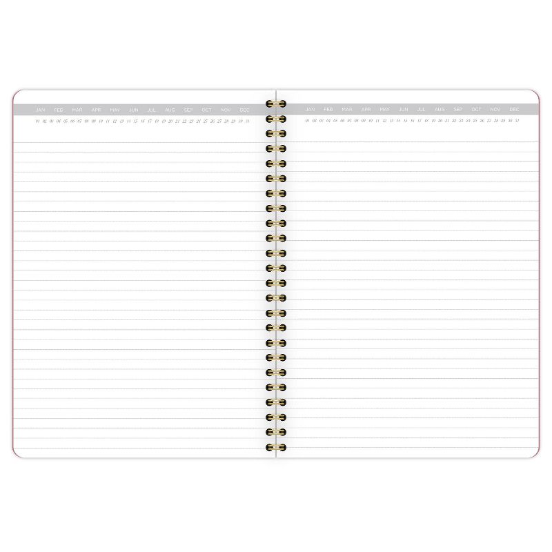 80 sheet 1 Subject Spiral Notebook Work Style Dark Pink 80pgs - Cambridge