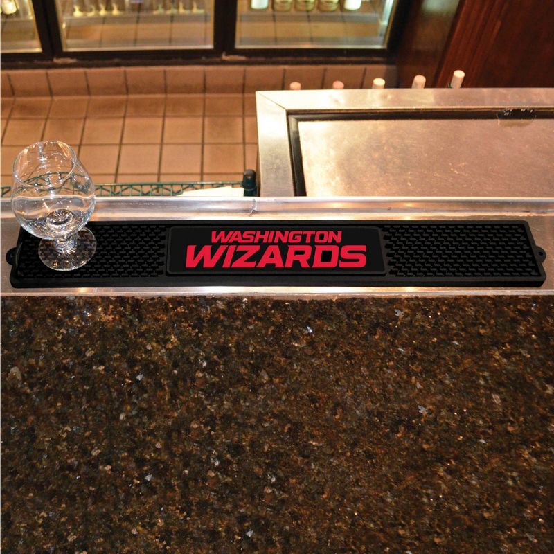 NBA Washington Wizards 3.25"x24" Drink Mat