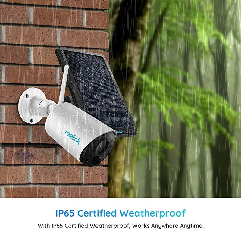 Security Camera System Wireless Solar Battery Powered 1080p Wirefree Waterproof 2Way Audio Night Vision w PIR Motion Sensor Support AlexaGoogle AssistantLocal SD Argus Eco+Solar Panel