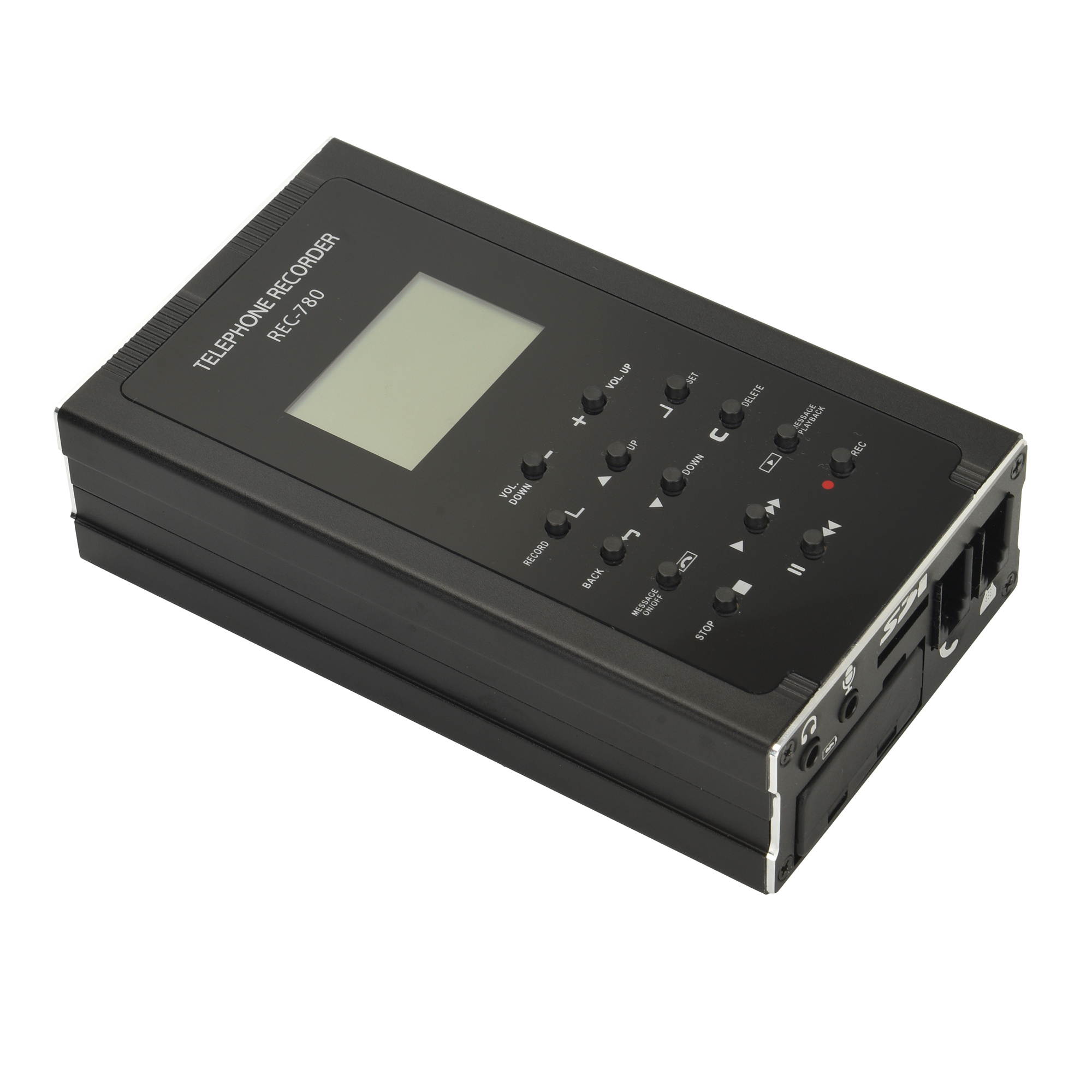 Phone Call Recorder,Automatic/manual Telephone Recording Device with Loop Recording,External Speaker and Time/Date Stamp