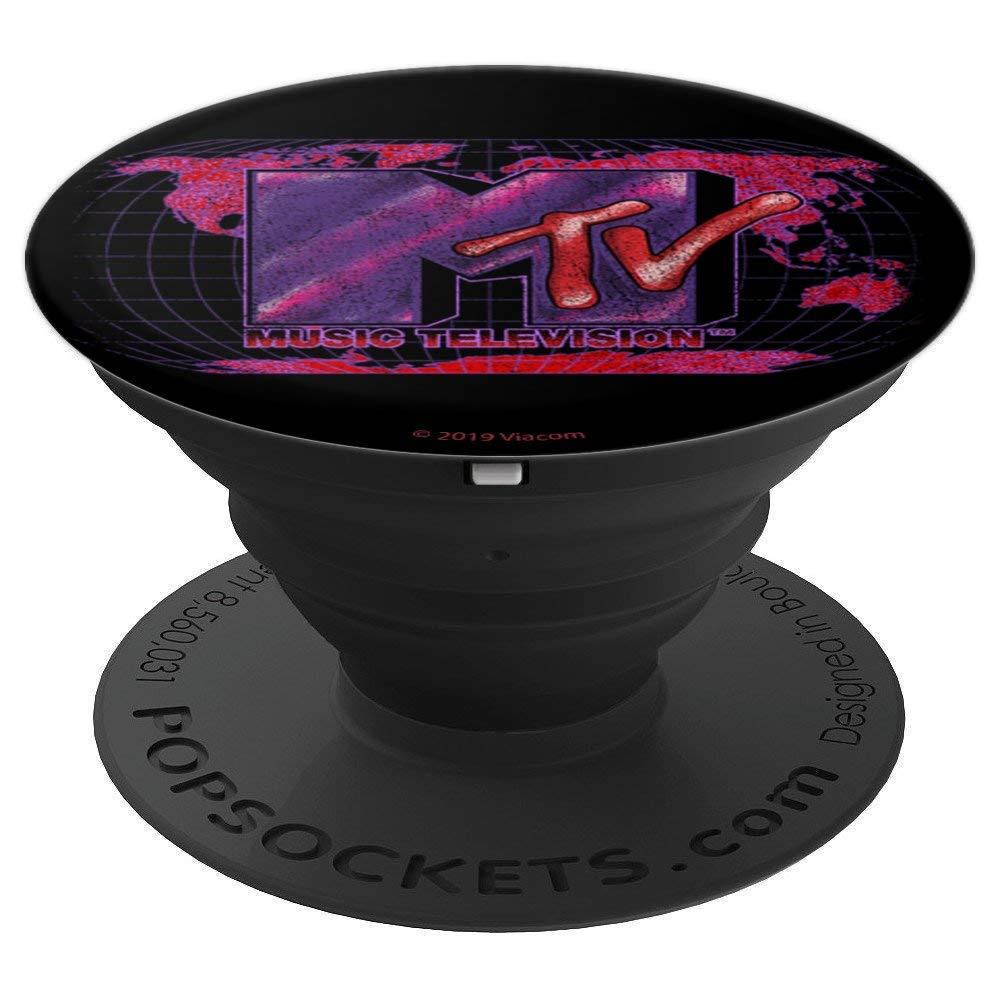 MTV Music Television Global Domination Logo PopSockets Grip and Stand for Phones and Tablets
