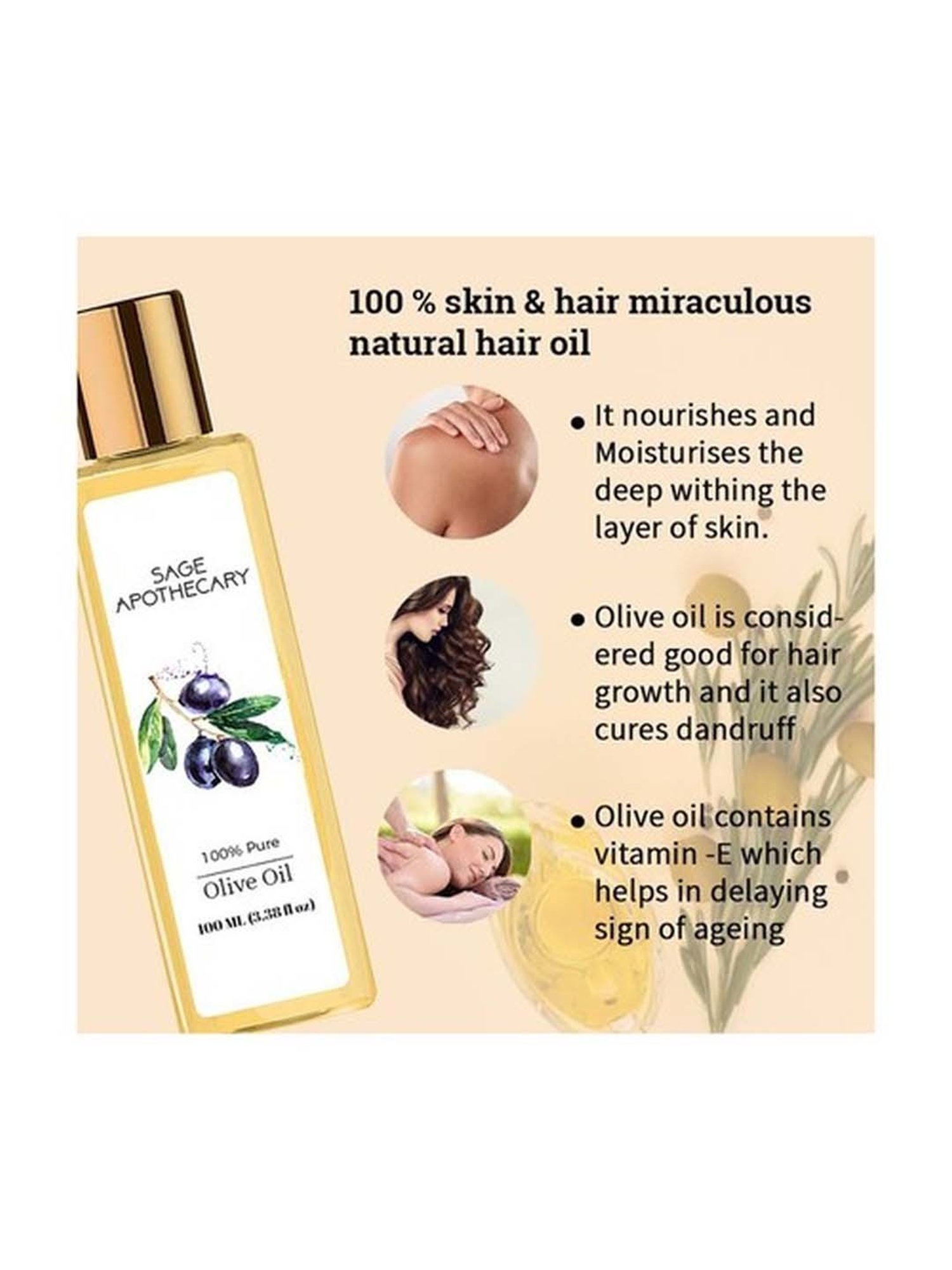 Sage Apothecary Olive Oil - 100 ml