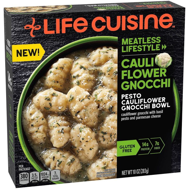 Life Cusine Meatless Pesto Cauliflower Gnocchi - 10oz