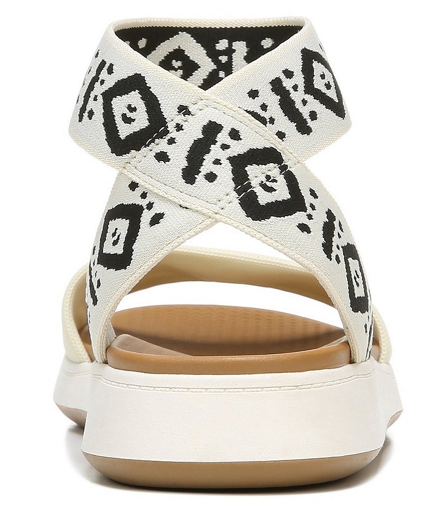 Zodiac Cyprus Tribal Print Flatform Sandals