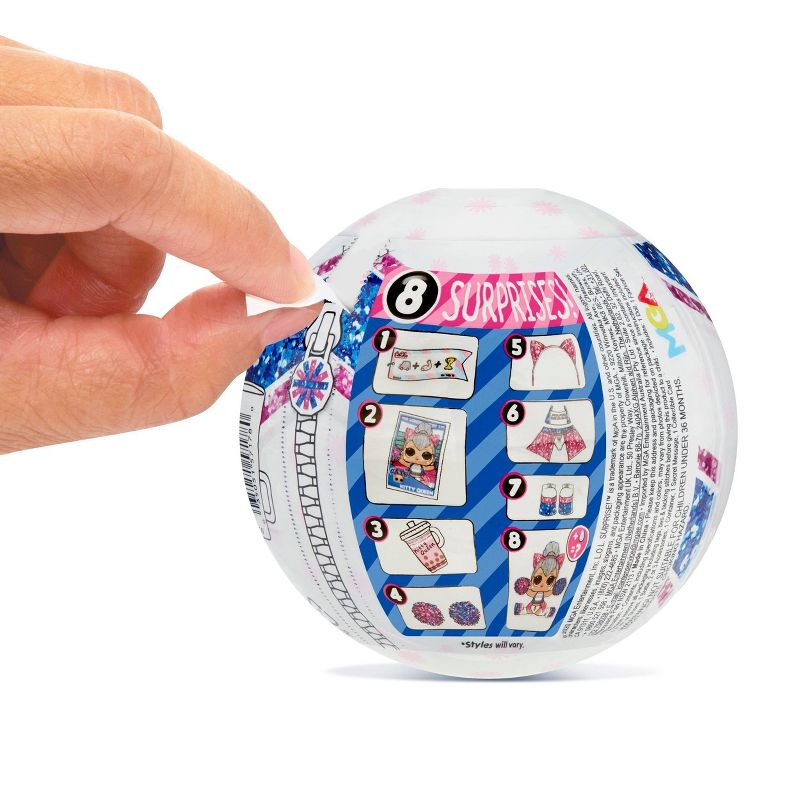 L.O.L. Surprise! All-Star BBs Sports Series 2 Cheer Team Sparkly Dolls with 8 Surprises