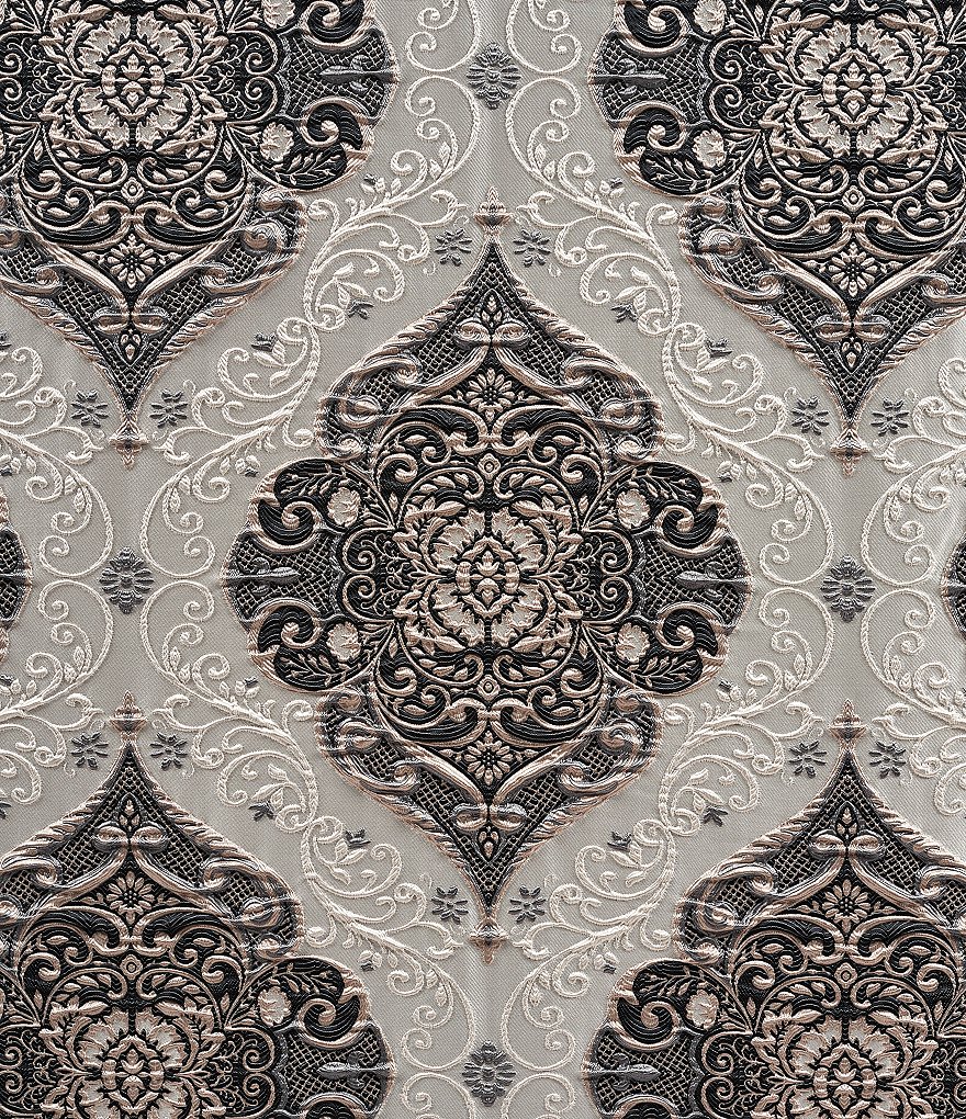 84"x52" Gaultier Blackout Curtain Blue - Beautyrest