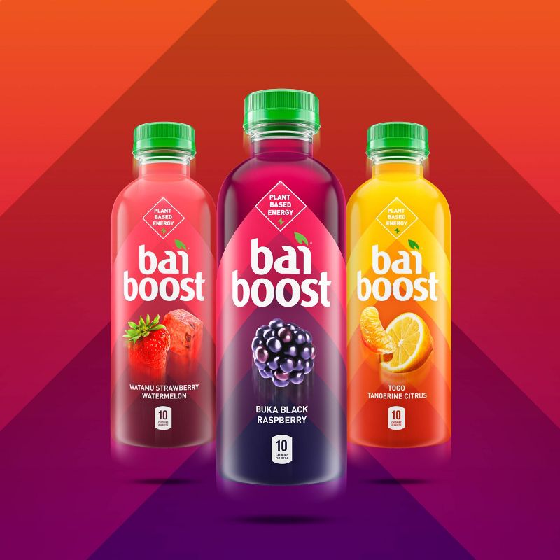 Bai Boost Strawberry Watermelon Flavored Water - 18 fl oz Bottle
