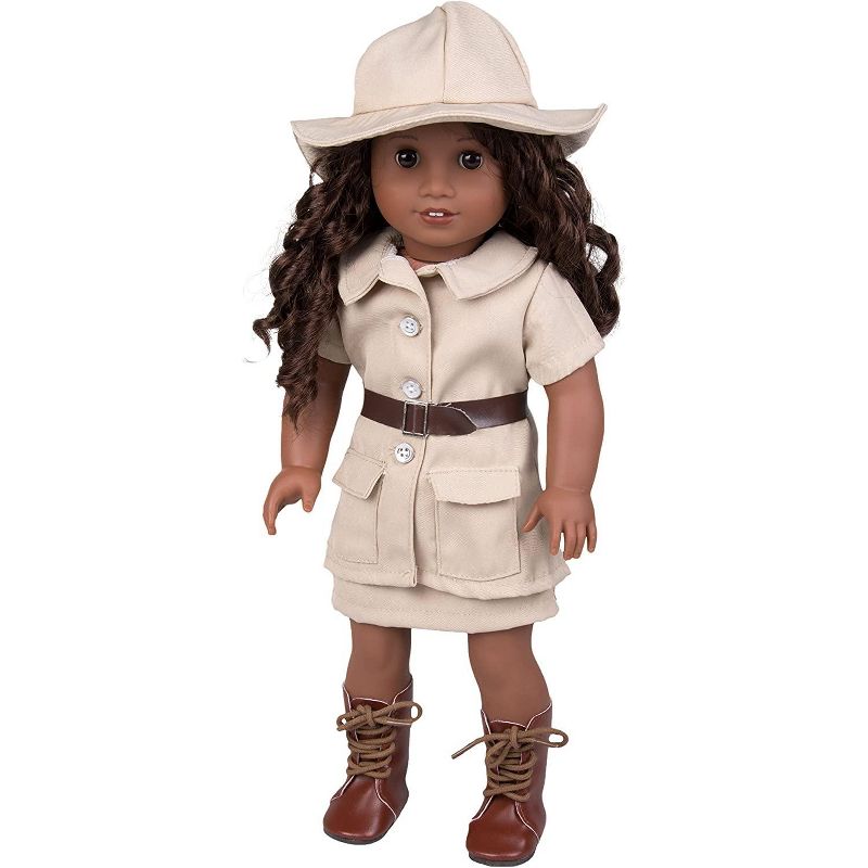 Dress Along Dolly Safari Explorer Outfit for American Girl Doll