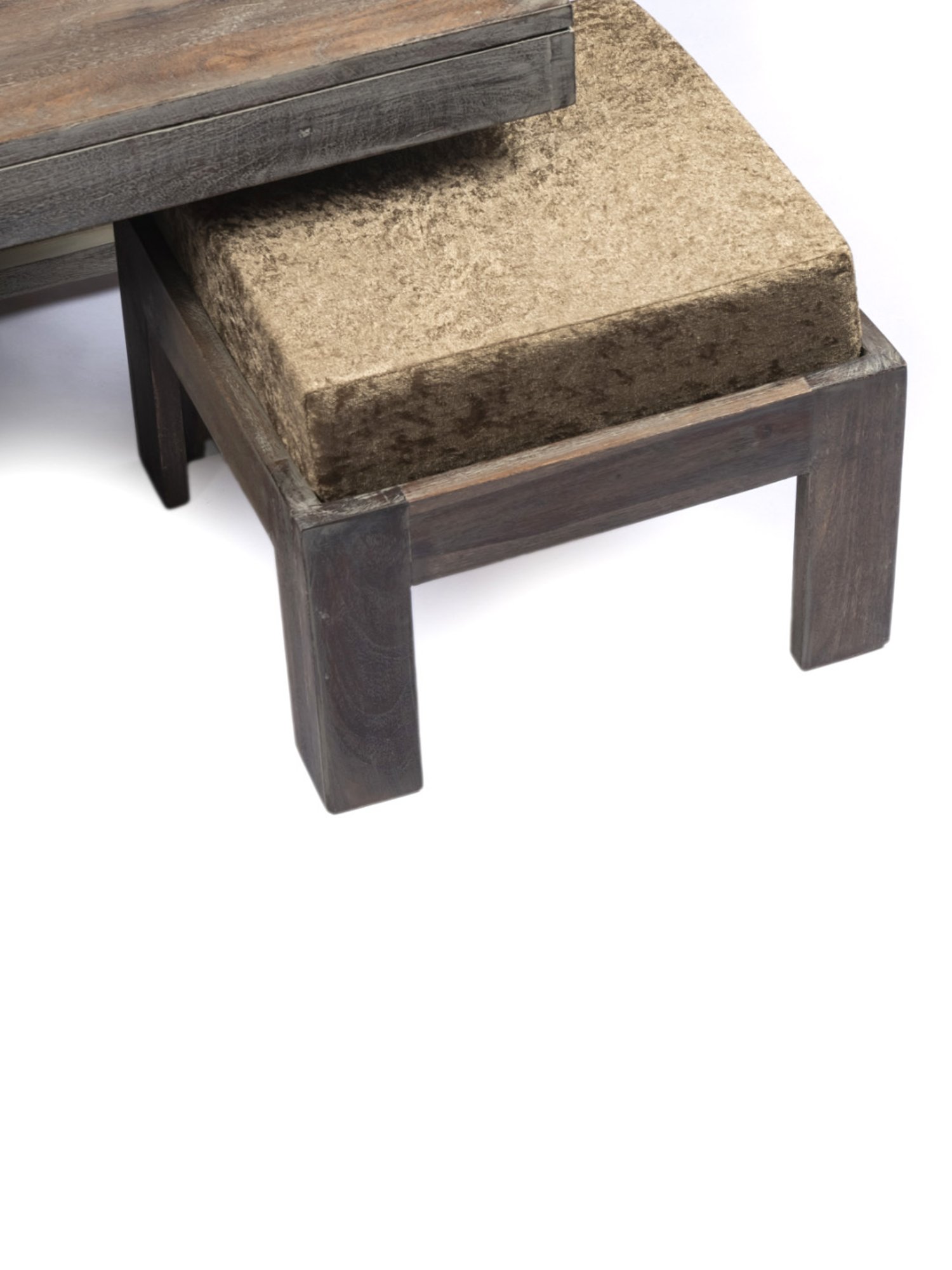 Glass Oval Living Room Metal Coffee Table - Saracina Home