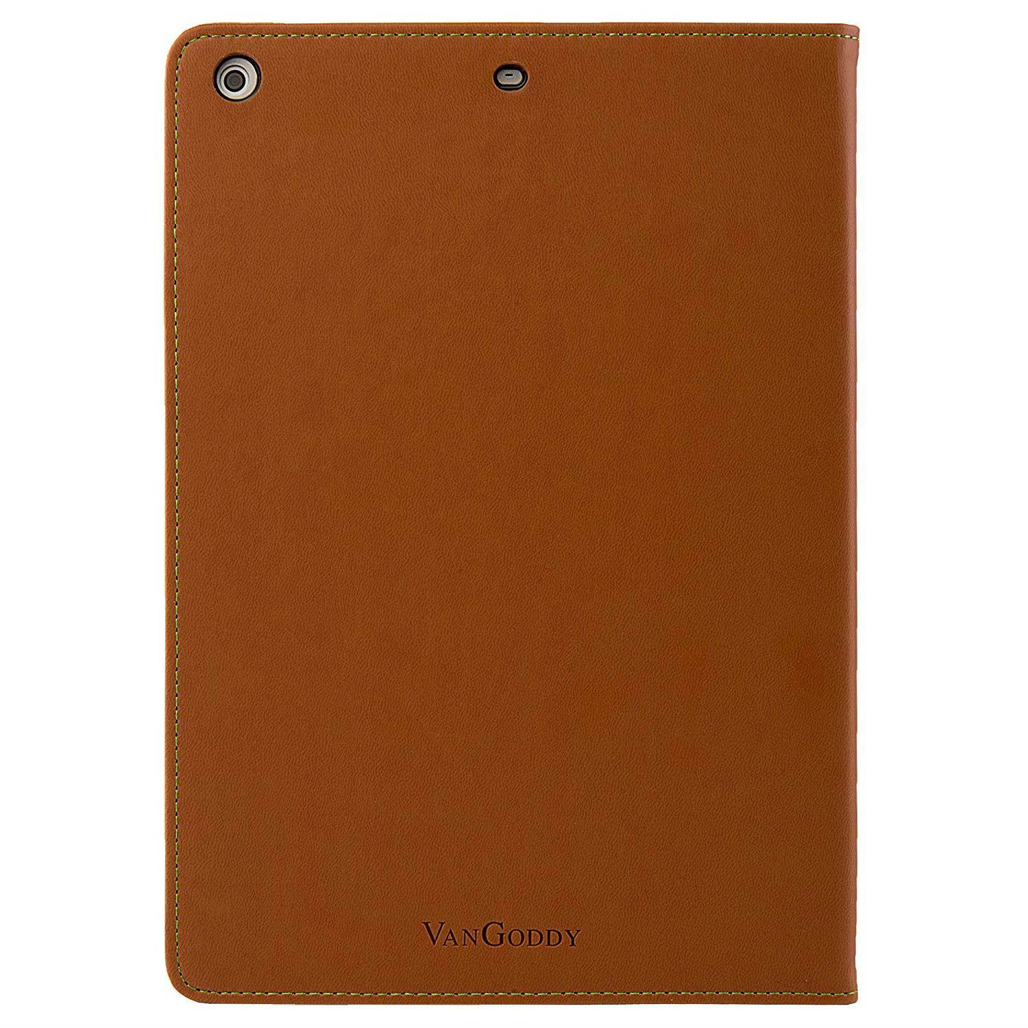 Mary Portfolio Self Stand Case for iPad Air with Sleep Mode and Camera Hole