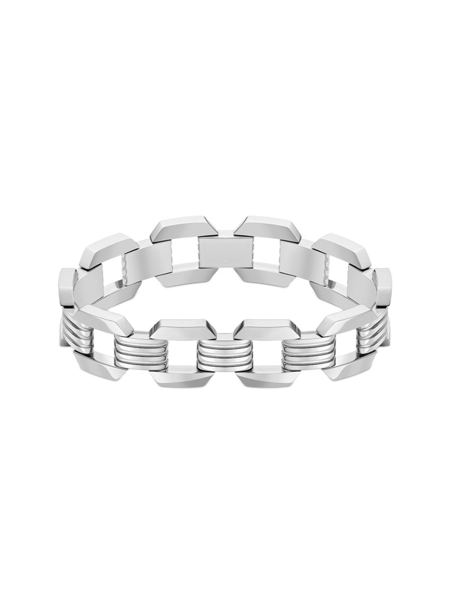 Police Silver-Plated Classic Bracelet for Men