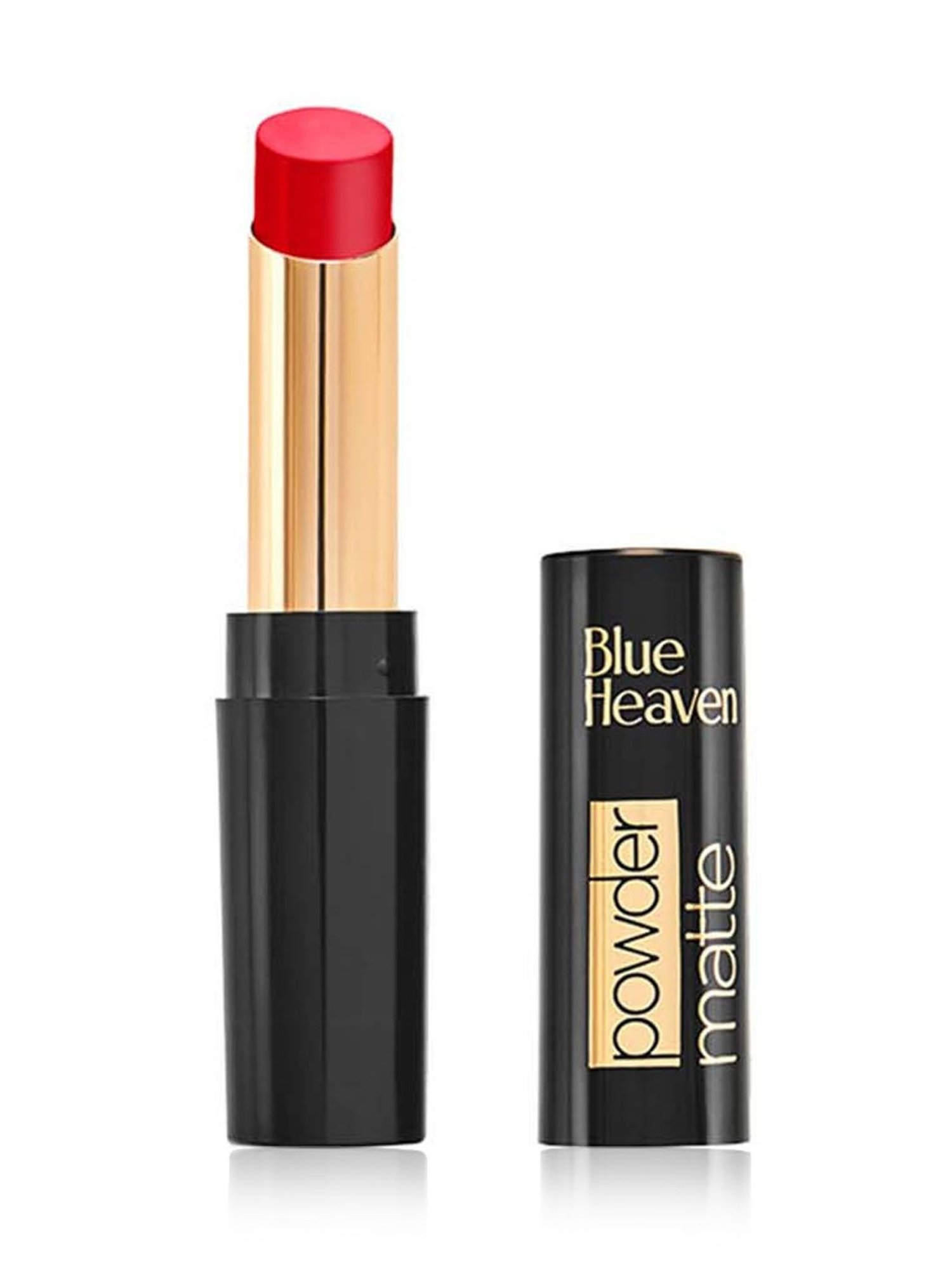 Blue Heaven Powder Matte Lipstick Coral Touch - 3.5 gm
