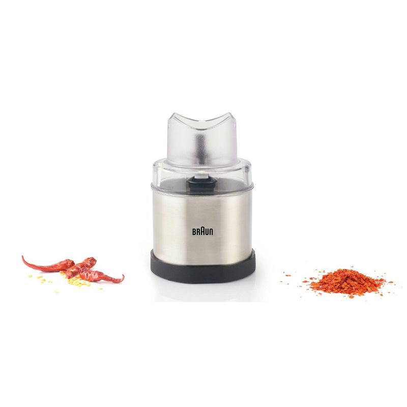 Braun 1.5-Cup Chopper Attachment - Stainless Steel - MQ20BK