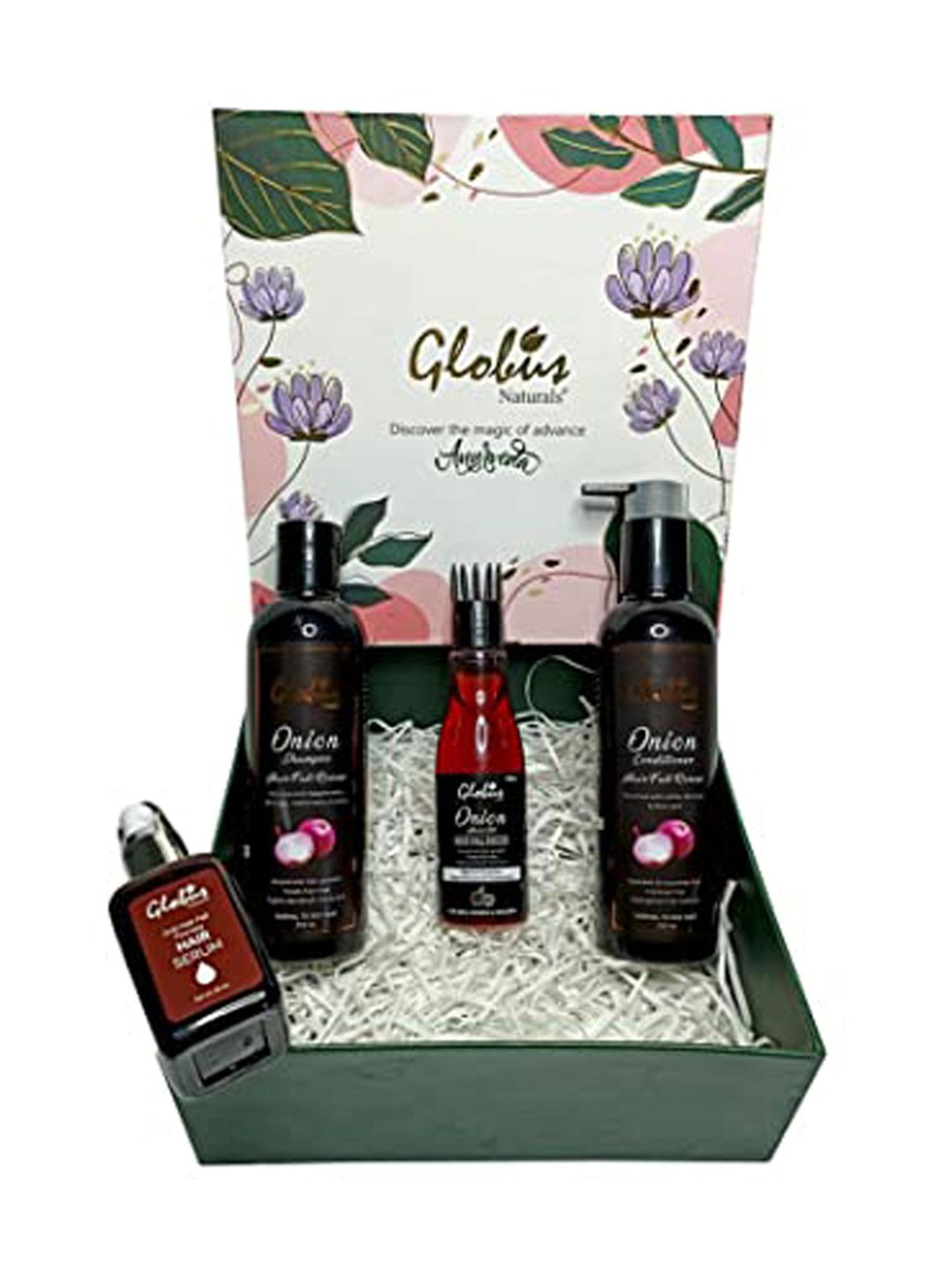 Globus Naturals Onion Anti Hair Fall & Anti Dandruff Hair Care Gift Box