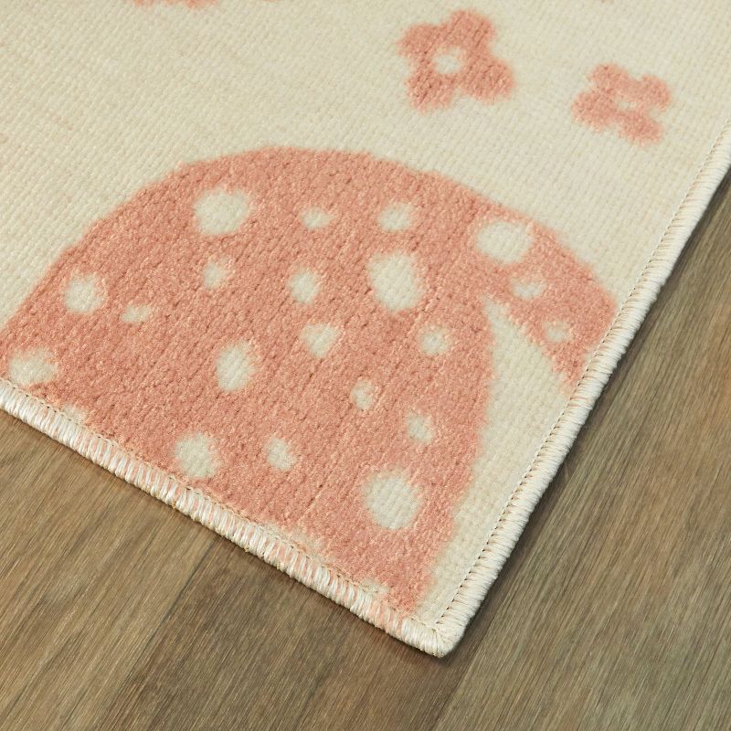 5'2"x7'2" Carmela Rug Blue/Ivory - SoHome