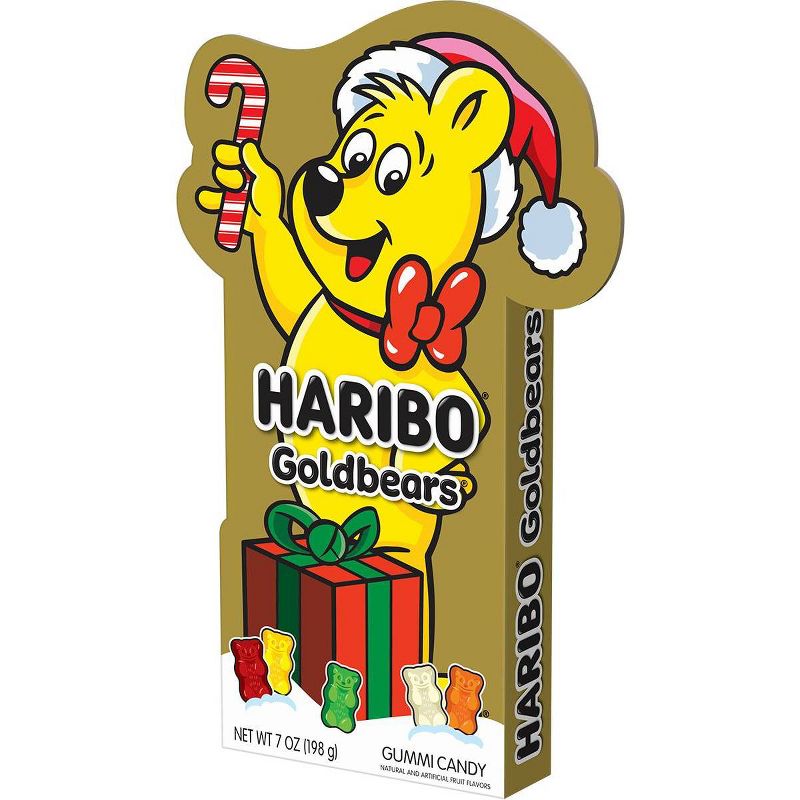 Haribo Goldbears Holiday Billboard Box Gummy Bears - 7oz