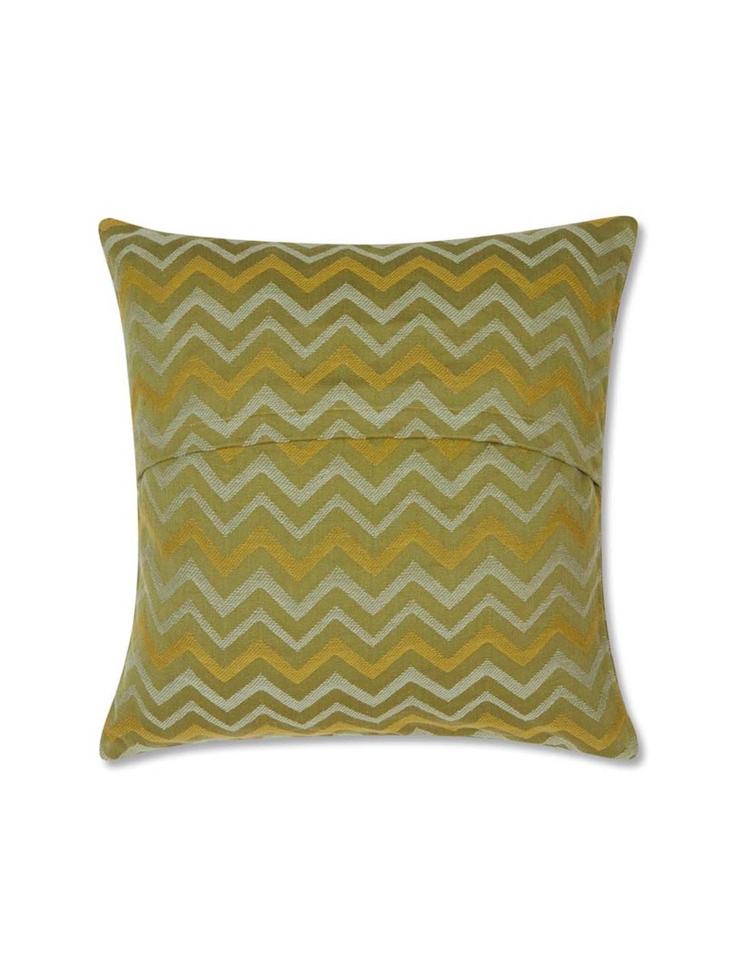 Fabindia Standalone Yellow Cotton Cushion Cover
