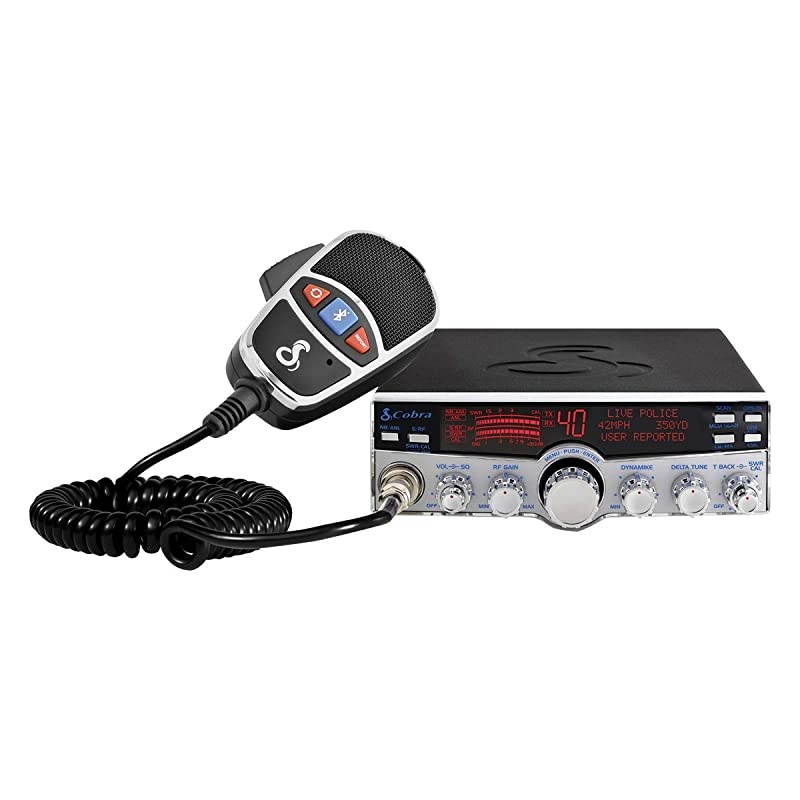 29 LX MAX Smart Full Featured Professional Cb Radio Bluetooth Legal Hands Free Iradar App Integrated 4Color Lcd Noaa Alerts RewindSayAgain BlackSilver Black amp Silver