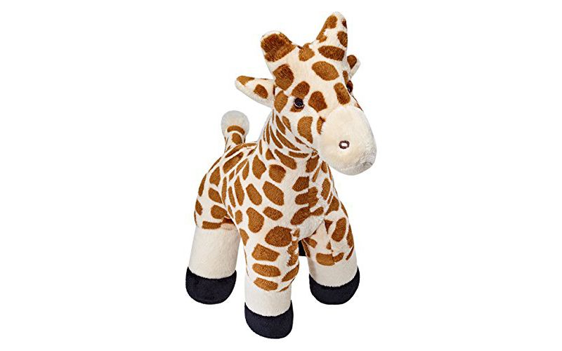 Fluff & Tuff Nelly The Giraffe, Medium Plush Dog Toy with Squeaker