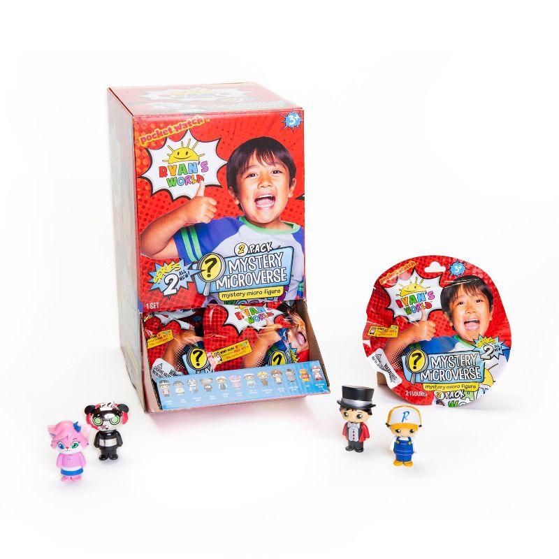 Ryan's World Blind Bag Micro Mystery Figure 2pk