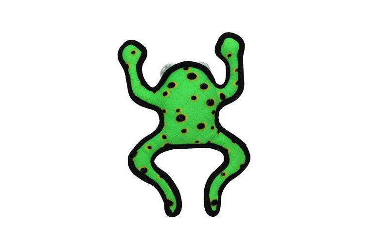 Tuffy Phrog Leap Dog Toy - Green