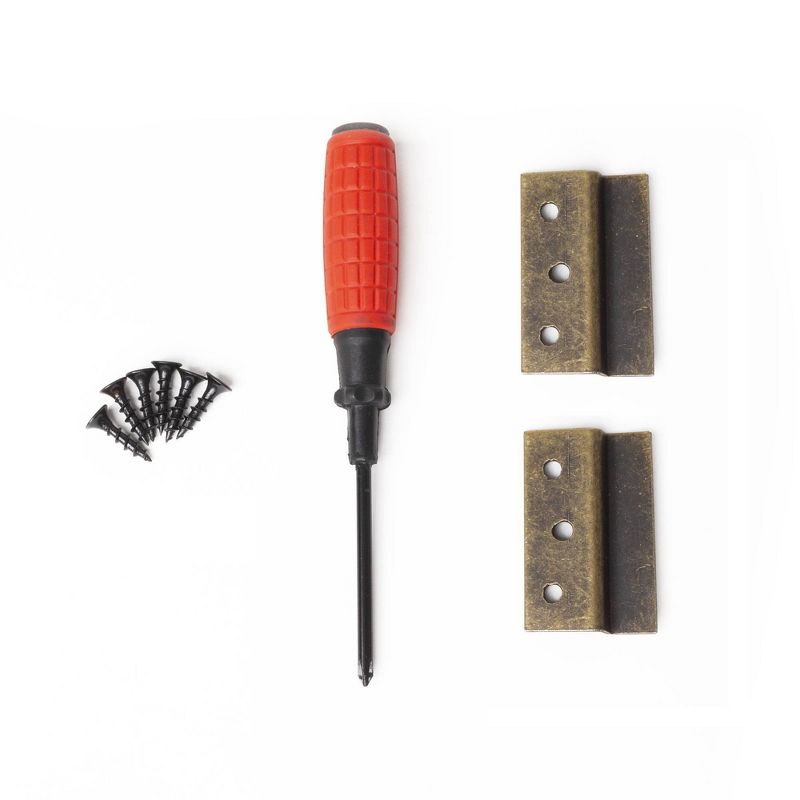 Wooden Wine Display Wall Shelf Black - Crystal Art Gallery