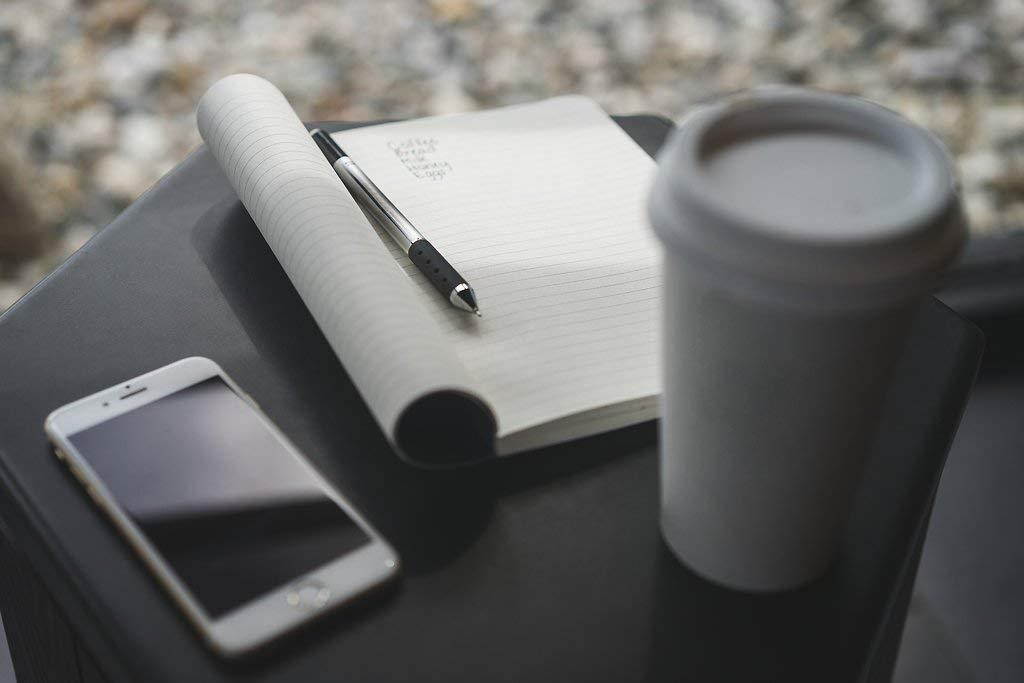 Northbooks A5 Softcover Writing Notebooks: Journal/Notebook / Diary/Notepad for School, Work, Travel or Personal Use - 144 Pages - 5.81" x 8.25" Cream Lined College Ruled Paper - Gray Cover