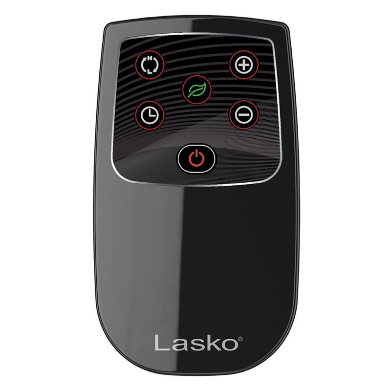 Lasko CC24841 Portable Space Saving Digital Cyclonic Ceramic Space Heater with Remote Control, Gray