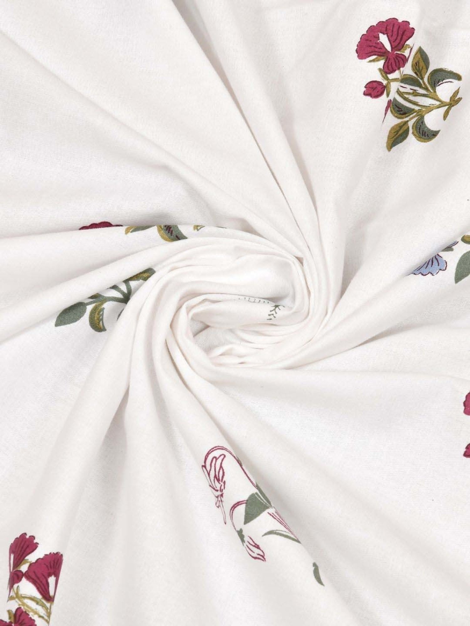 Maspar Purple 100% Cotton 200 TC Bed Sheet Set