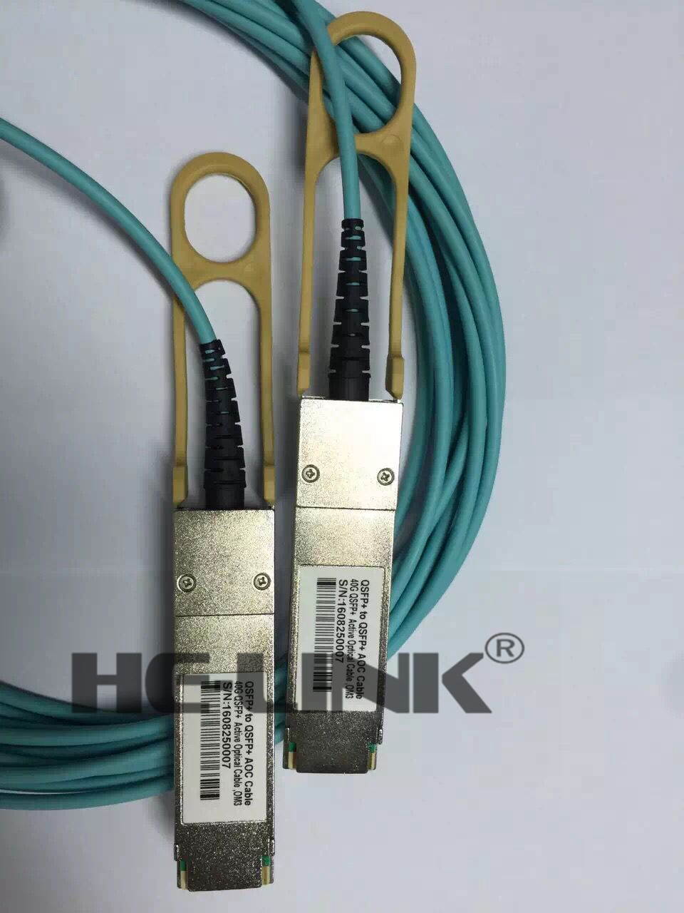 50m (164ft) Brocade 40G-QSFP-QSFP-AOC-5001 Compatible 40G QSFP+ Active Optical Cable