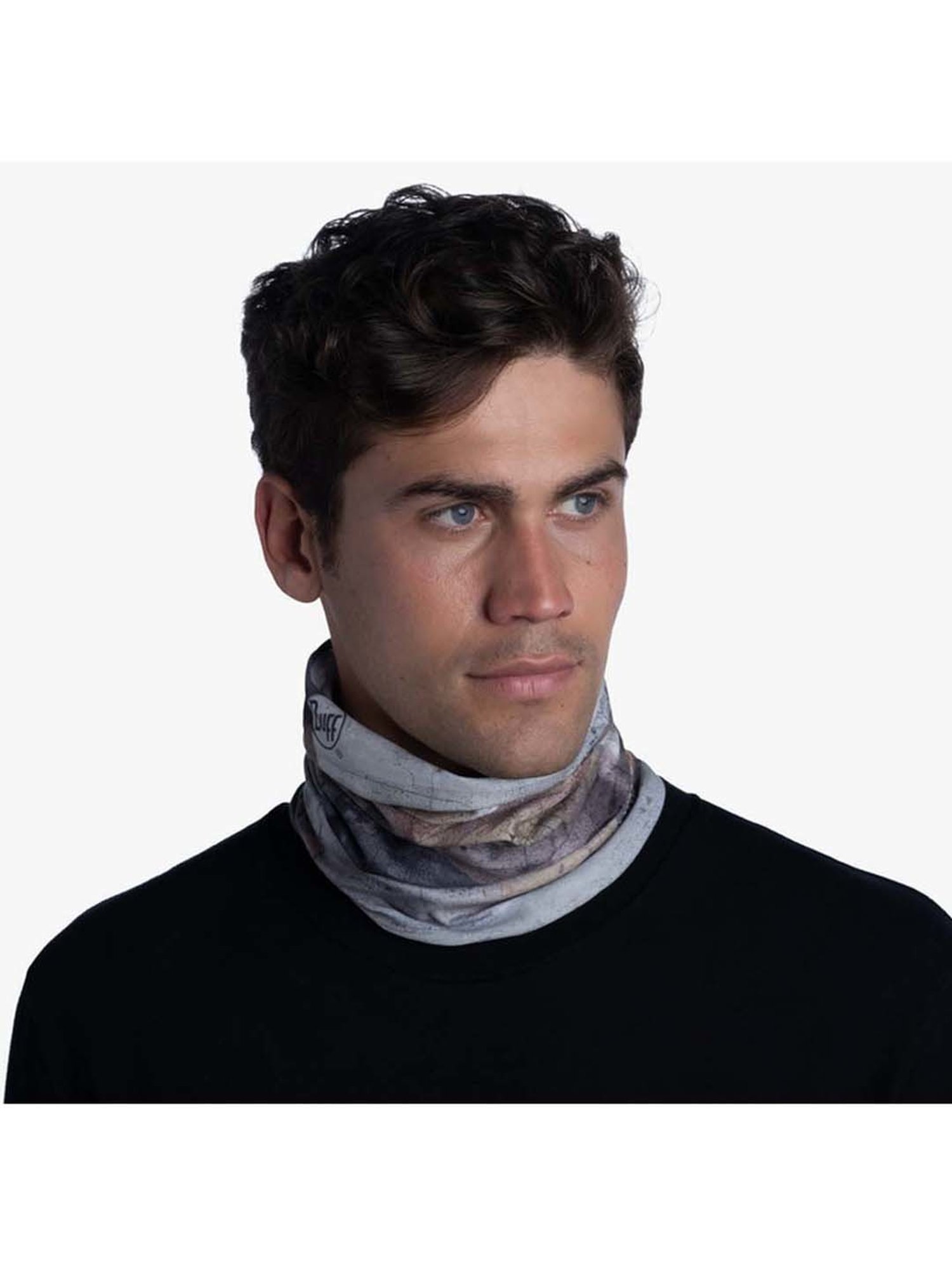 BUFF Black Printed Bandana