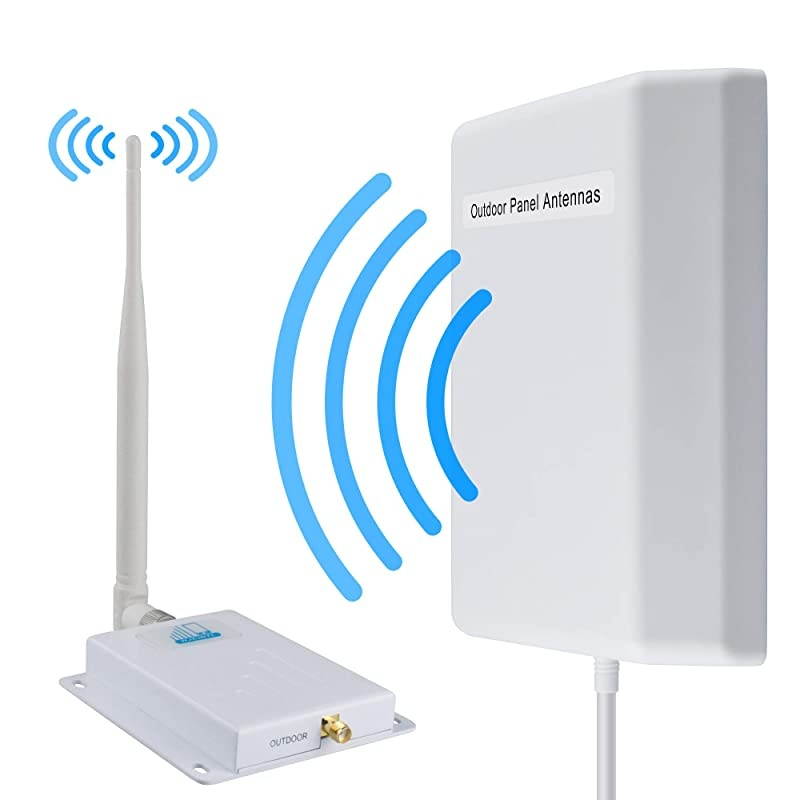 Signal Boosters AT&T T-Mobile Cell Phone Signal Booster 4G LTE  High Gain FDD 700Mhz Band 12/17 Mobile Phone Signal Amplifier Repeater for Home and Office
