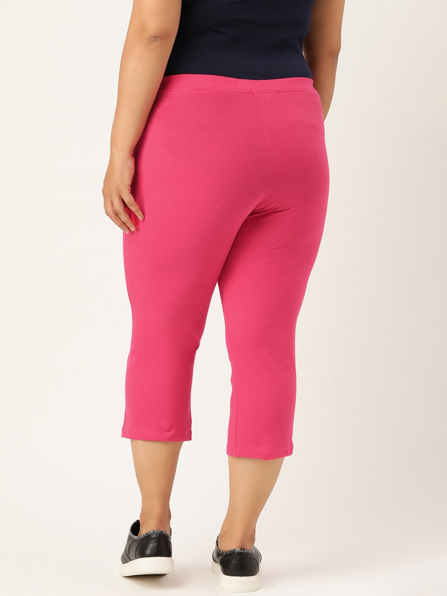 theRebelinme Pink Cotton Capris