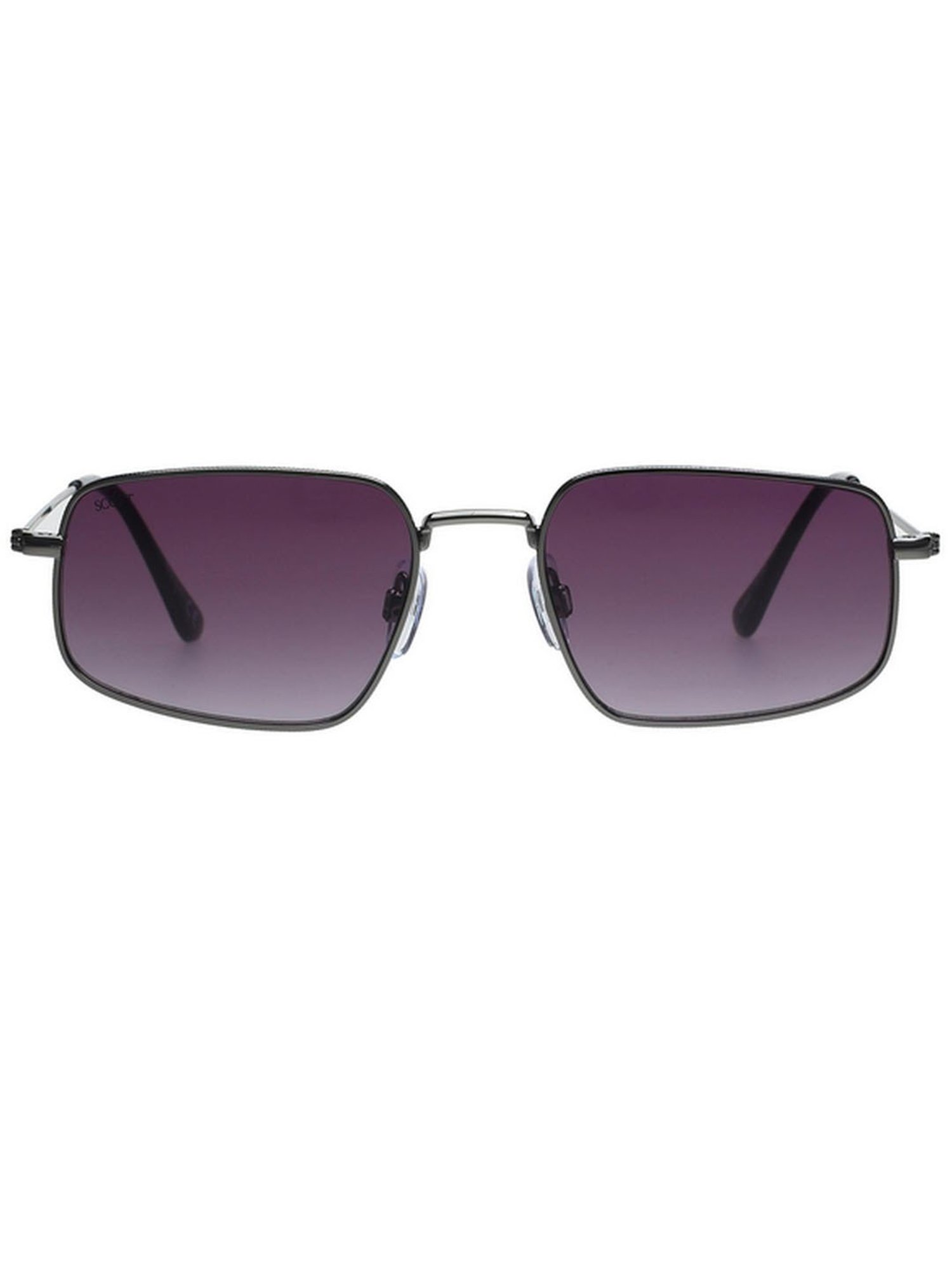 SCOTT Grey Rectangular UV Protection Unisex Sunglasses