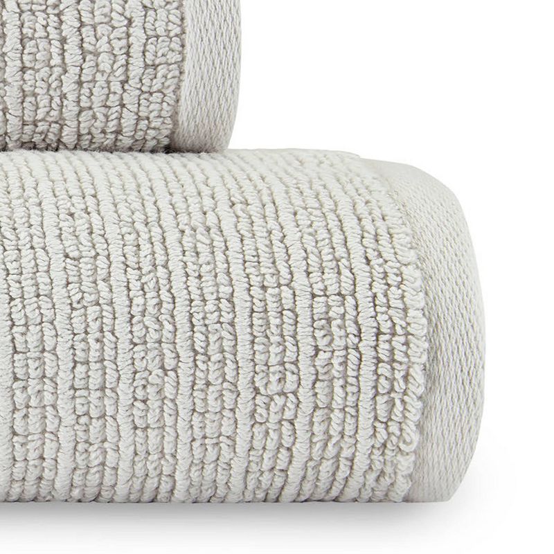 3pc Joy Solid Bath Towel Set Gray - ED Ellen DeGeneres