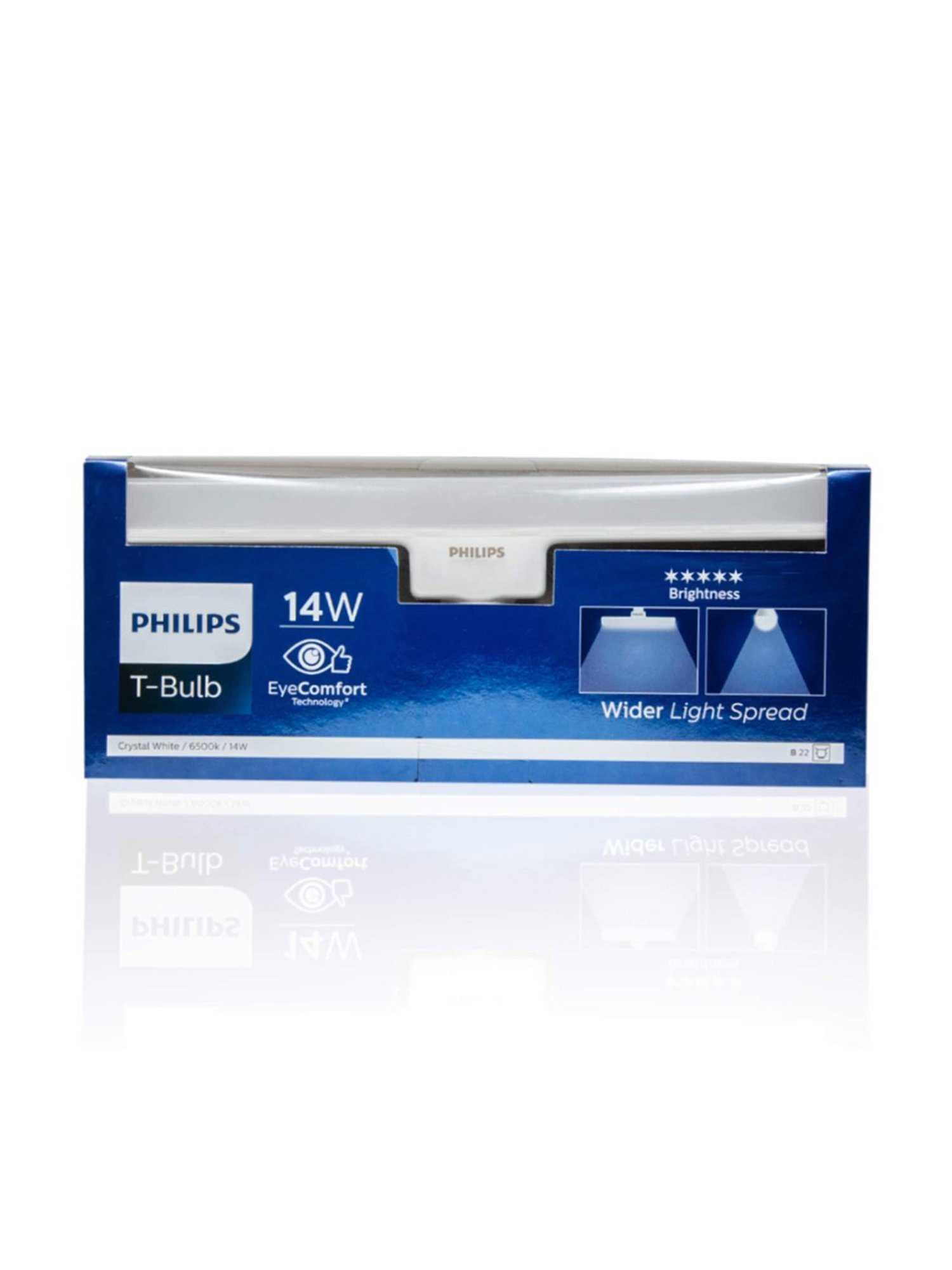 Philips Stellar Bright 14W B22 LED TBulb Pack of 2 (White)